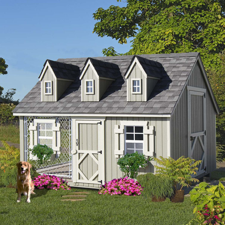 Little Cottage Company Cape Cod Cozy Cottage Kennel Dog House Wayfair